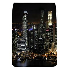 City At Night Lights Skyline Flap Covers (l)  by Nexatart