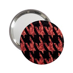 Dogstooth Pattern Closeup 2 25  Handbag Mirrors