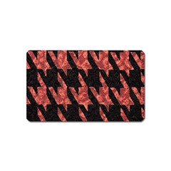 Dogstooth Pattern Closeup Magnet (name Card) by Nexatart