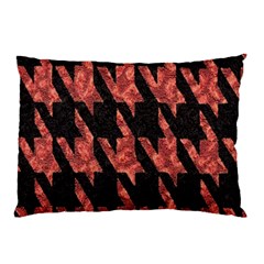 Dogstooth Pattern Closeup Pillow Case by Nexatart