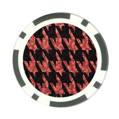 Dogstooth Pattern Closeup Poker Chip Card Guard (10 Pack) by Nexatart