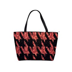 Dogstooth Pattern Closeup Shoulder Handbags by Nexatart