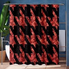 Dogstooth Pattern Closeup Shower Curtain 60  X 72  (medium)  by Nexatart