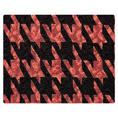 Dogstooth Pattern Closeup Double Sided Flano Blanket (medium)  by Nexatart