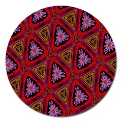 Computer Graphics Graphics Ornament Magnet 5  (round)