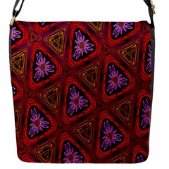 Computer Graphics Graphics Ornament Flap Messenger Bag (s)