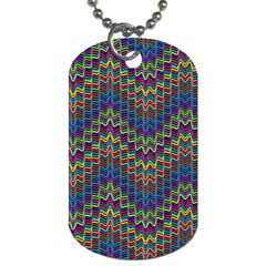 Decorative Ornamental Abstract Dog Tag (one Side)