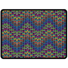 Decorative Ornamental Abstract Fleece Blanket (large)  by Nexatart