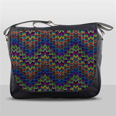 Decorative Ornamental Abstract Messenger Bags by Nexatart