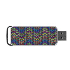 Decorative Ornamental Abstract Portable Usb Flash (one Side) by Nexatart