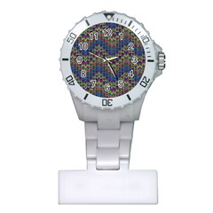 Decorative Ornamental Abstract Plastic Nurses Watch