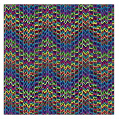 Decorative Ornamental Abstract Large Satin Scarf (square)