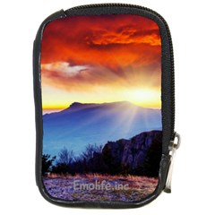 Sunset Compact Camera Leather Case by emolifeinc