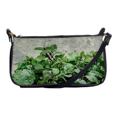 Plants Against Concrete Wall Background Shoulder Clutch Bags by dflcprints