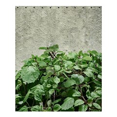 Plants Against Concrete Wall Background Shower Curtain 60  X 72  (medium)  by dflcprints