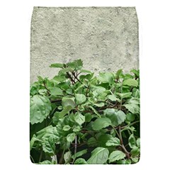 Plants Against Concrete Wall Background Flap Covers (S) 