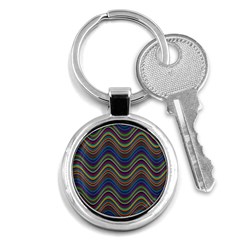 Decorative Ornamental Abstract Key Chains (round) 