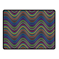 Decorative Ornamental Abstract Double Sided Fleece Blanket (small) 