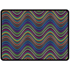 Decorative Ornamental Abstract Double Sided Fleece Blanket (large)  by Nexatart