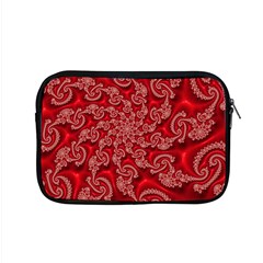 Fractal Art Elegant Red Apple Macbook Pro 15  Zipper Case