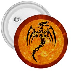 Dragon Fire Monster Creature 3  Buttons by Nexatart