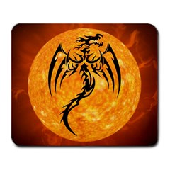 Dragon Fire Monster Creature Large Mousepads by Nexatart