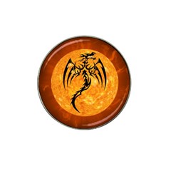 Dragon Fire Monster Creature Hat Clip Ball Marker (4 Pack) by Nexatart