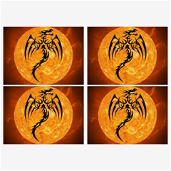 Dragon Fire Monster Creature Belt Buckles by Nexatart