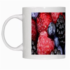 Forest Fruit White Mugs by Nexatart