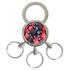 Forest Fruit 3-ring Key Chains by Nexatart