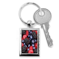 Forest Fruit Key Chains (rectangle)  by Nexatart