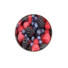 Forest Fruit Hat Clip Ball Marker (4 Pack) by Nexatart