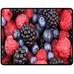 Forest Fruit Fleece Blanket (medium)  by Nexatart