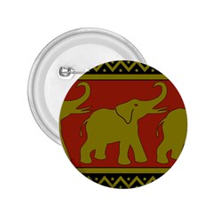 Elephant Pattern 2 25  Buttons