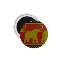 Elephant Pattern 1 75  Magnets