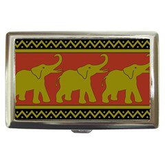 Elephant Pattern Cigarette Money Cases by Nexatart