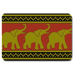 Elephant Pattern Large Doormat 