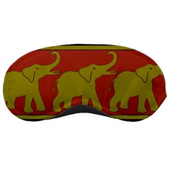 Elephant Pattern Sleeping Masks by Nexatart