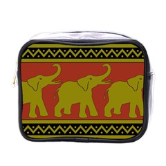 Elephant Pattern Mini Toiletries Bags