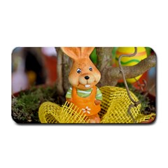 Easter Hare Easter Bunny Medium Bar Mats by Nexatart