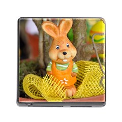 Easter Hare Easter Bunny Memory Card Reader (square) by Nexatart