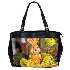 Easter Hare Easter Bunny Office Handbags (2 Sides)  by Nexatart