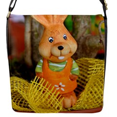 Easter Hare Easter Bunny Flap Messenger Bag (s)