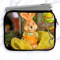 Easter Hare Easter Bunny Apple Ipad 2/3/4 Zipper Cases by Nexatart