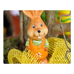 Easter Hare Easter Bunny Double Sided Flano Blanket (large)  by Nexatart