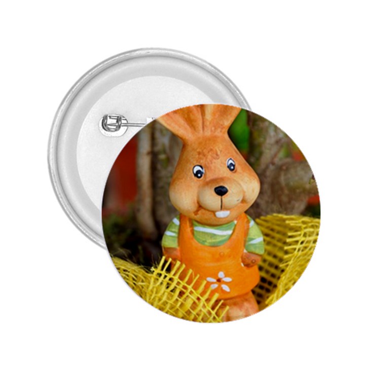 Easter Hare Easter Bunny 2.25  Buttons