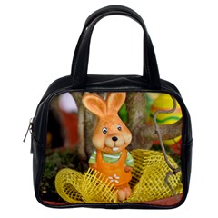 Easter Hare Easter Bunny Classic Handbags (one Side) by Nexatart