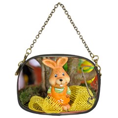 Easter Hare Easter Bunny Chain Purses (two Sides)  by Nexatart