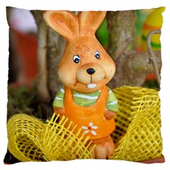 Easter Hare Easter Bunny Large Cushion Case (one Side)