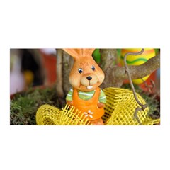 Easter Hare Easter Bunny Satin Wrap by Nexatart